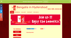 Desktop Screenshot of bengalisinhyderabad.com